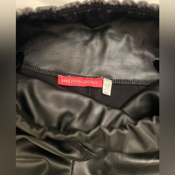 Leather Pants from Saks size M - Picture 3 of 3